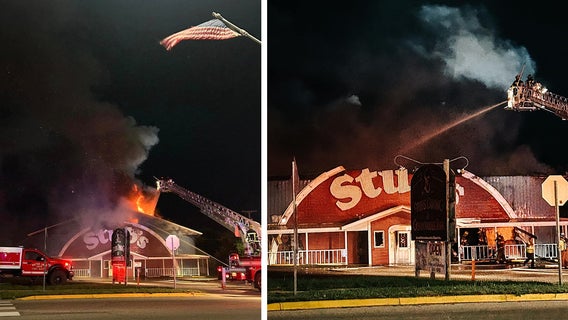 Fire tears through community mainstay Stub's in west-central MN