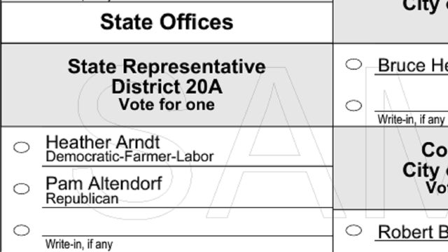 Candidate calls out 'unacceptable' ballot mixup in Zumbro Falls
