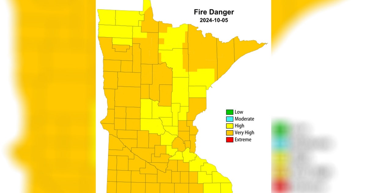 Red flag fire warning issued for counties in southwest and west central ...
