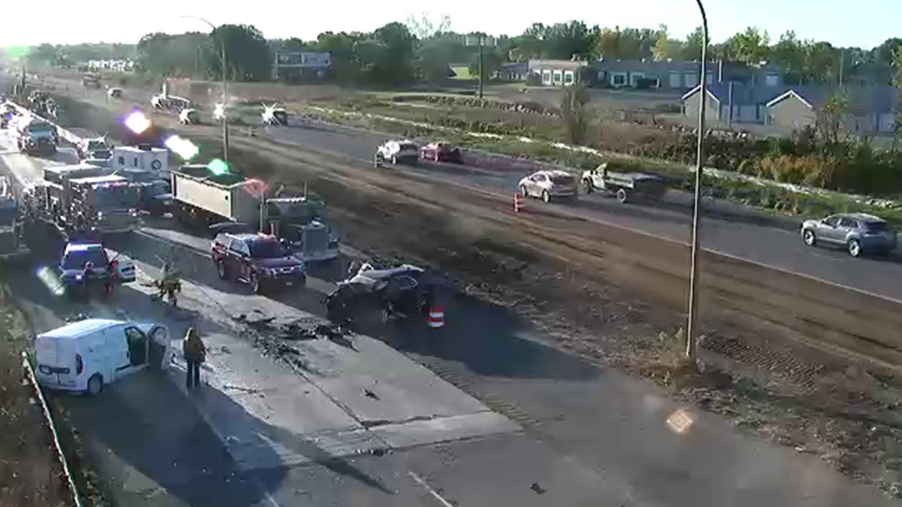くるまにあ　20号から88号 Crash near Albertville closed part of westbound I-94 | FOX 9