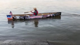 Minnesota veteran paddles entire Mississippi to Stop Soldier Suicide