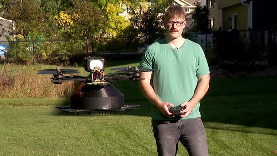 Lino Lakes man invents flying pooper scooper called 'Poopcopter'