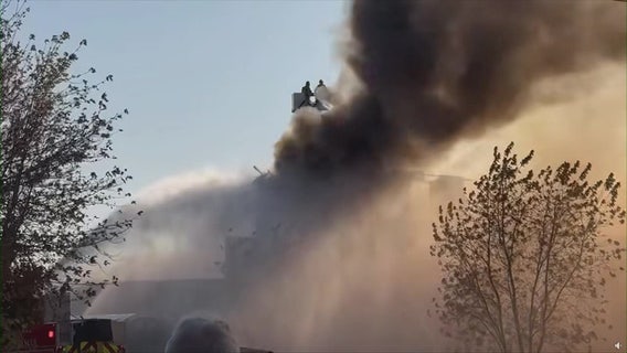 Massive Rice Lake fire destroys four businesses, leaves owners wondering what next