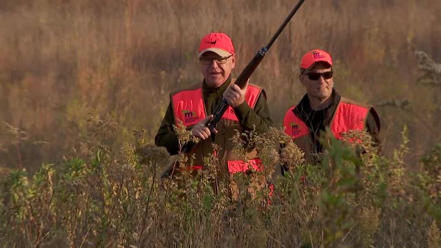 Gov. Walz hunts pheasants, White House