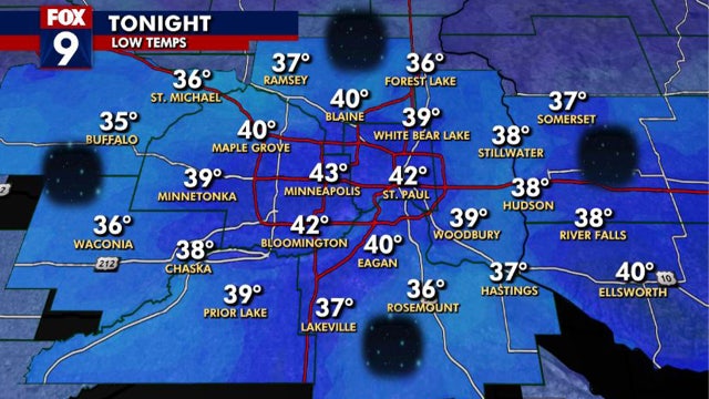 First frost possible Thursday night in parts of the Twin Cities