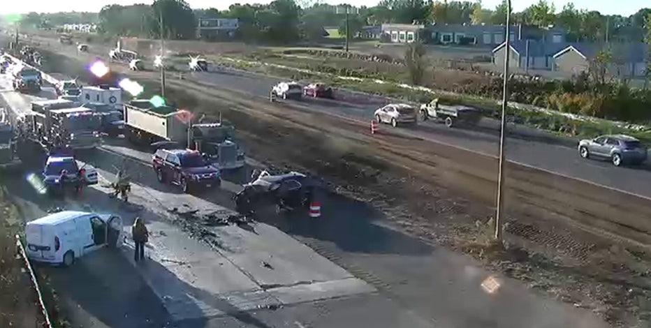 Ice-Crash Amps様 ご確認用 Crash near Albertville closed part of westbound I-94 | FOX 9