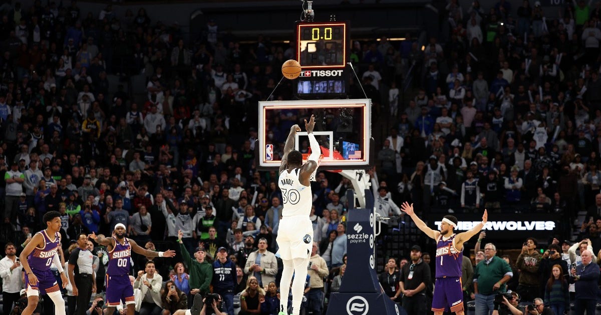 NBA says Julius Randle traveled on buzzer-beater in Timberwolves