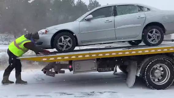 Wisconsin factory-induced snow leads to busy Thanksgiving for local tow company