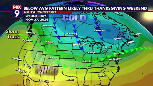 MN weather: Here's your Thanksgiving travel forecast