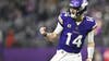 Sam Darnold mobbed by Vikings teammates after 27-25 win over Packers to go 14-2