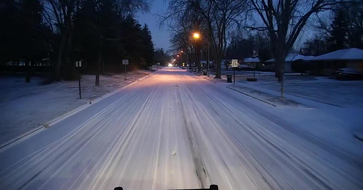MN weather: Overnight snow creates slick road conditions Monday morning ...