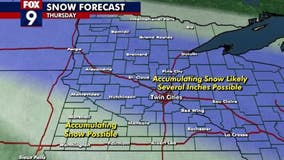 MN weather: First 'real' snow of the season looking likely for the Twin Cities on Thursday