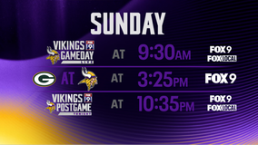 Vikings-Packers: How to watch Minnesota vs. Green Bay on FOX 9