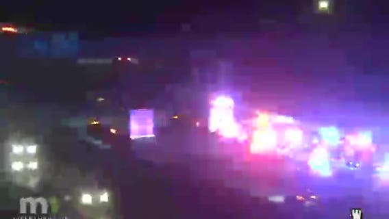 Semi driver fatally pinned while working on vehicle off of I-494