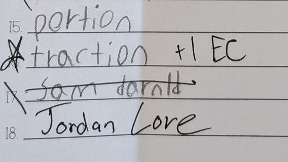 Vikings fan spells out rivalry: Fifth-grader couldn't write Jordan Love on test