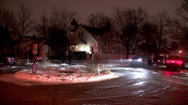 St. Paul police officer crashed into home while responding to a call