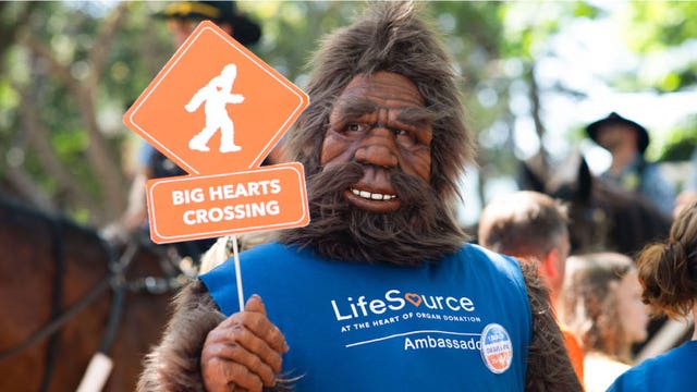 Searching for Bigfoot? You’ll find him at the DMV