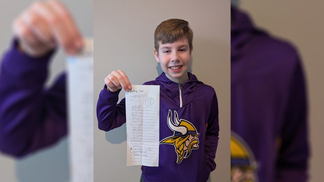 Vikings fan spells out rivalry: Fifth-grader couldn't write Jordan Love on test