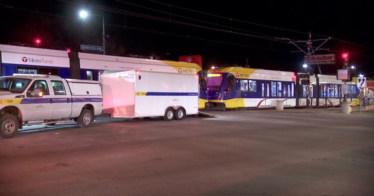 Driver hurt after vehicle collides with light rail train in St. Paul ...