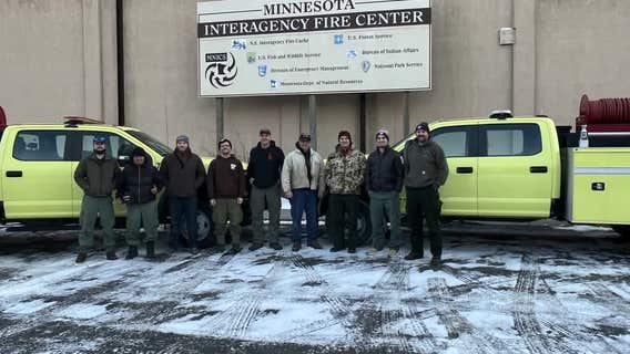 MN DNR firefighters helping fight Los Angeles area wildfires