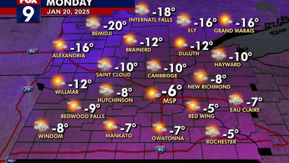 MN weather: Martin Luther King Jr. Day could be the coldest day in 6 years