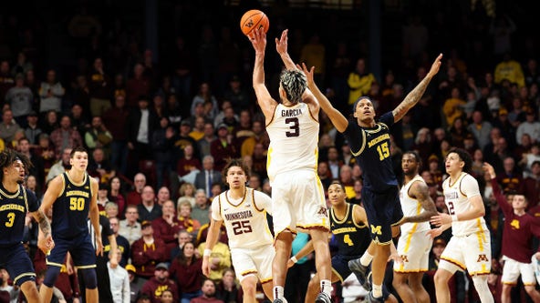 Dawson Garcia buzzer-beater sends Gophers past Michigan in OT, 84-81