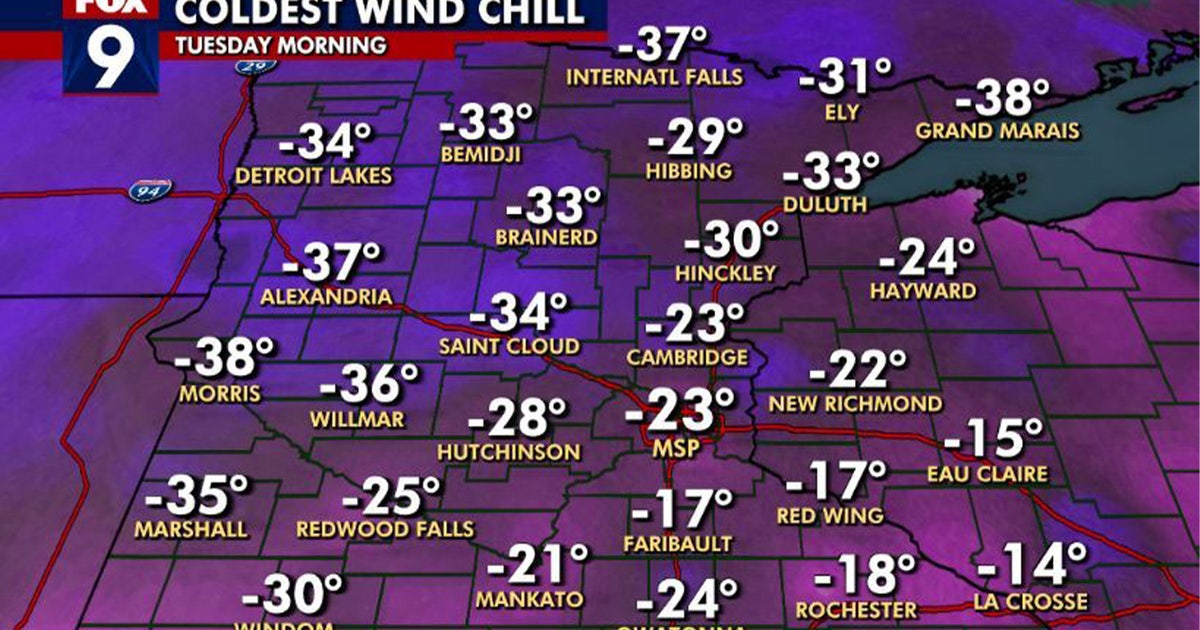 Minnesota weather: Here's how cold it got Tuesday morning | FOX 9 ...