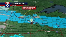 MN weather: Monday snow could be an AM commute buster