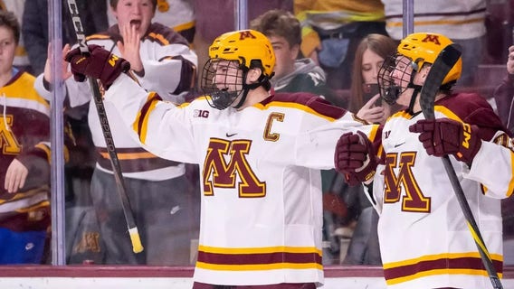 Gophers forward Jimmy Snuggerud earns Big Ten First Star of the Week