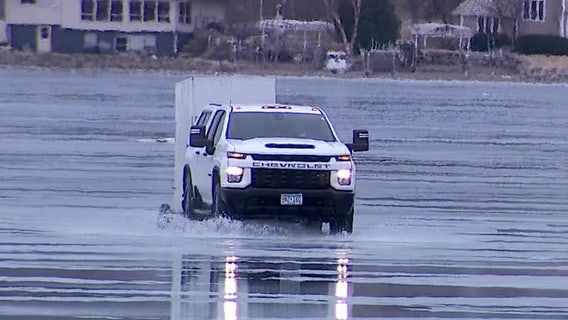 Anglers begin hauling away ice houses as DNR deadlines approach