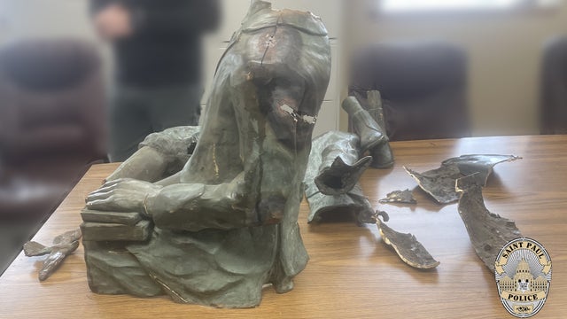 Stolen F. Scott Fitzgerald statue destroyed, suspect arrested after scrap yard calls police