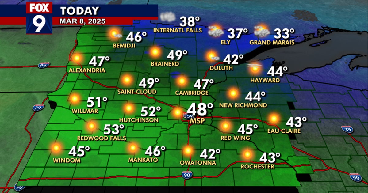 Minnesota weather: Melting continues with warm temperatures ahead | FOX ...