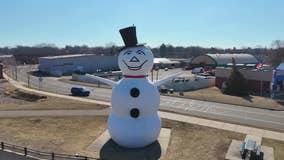 North St. Paul’s giant snowman is a frosty fixture