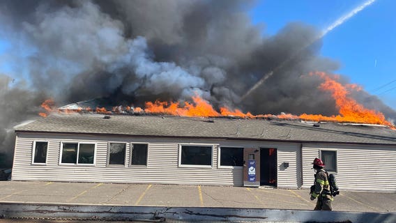Massive fire destroys St. Paul business