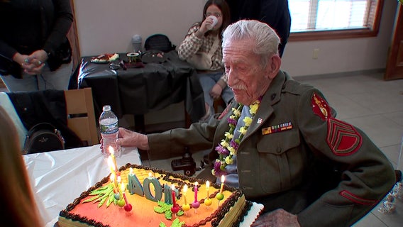 104-year-old WWII veteran recalls combat, Winston Churchill, and life surprises