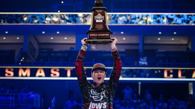 Grand Rapids native Easton Fothergill wins Bassmaster Classic