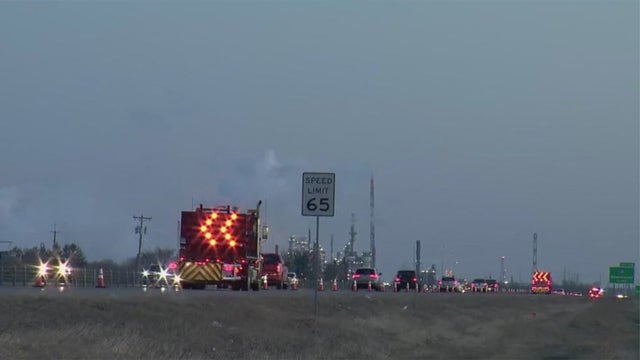 Highway 52 partially open after refinery propane leak