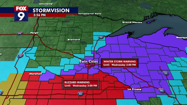 MN weather: What to expect as snowstorm moves in overnight