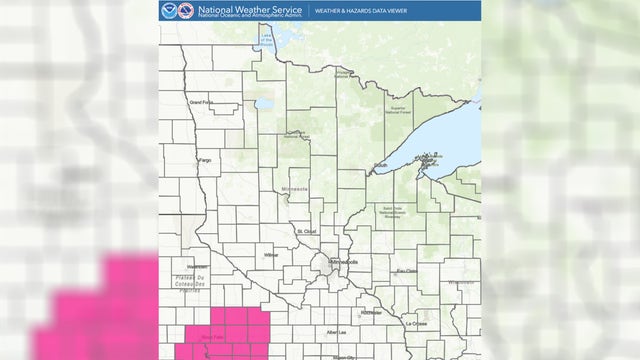 Southwest MN counties under red flag fire warning