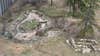 St. Louis Park's 1930s-era historic rock garden damaged with screwdrivers, chisels