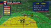 Minnesota weather: Thursday scattered storms timeline, weekend forecast