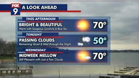 Minnesota weather: Pleasant sunshine and very mild for Earth Day