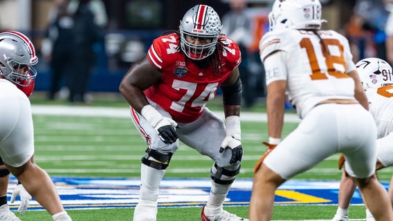 Vikings take Ohio State OL Donovan Jackson with No. 24 pick in NFL Draft