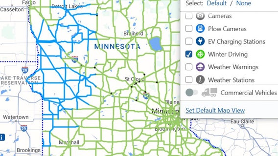 Minnesota weather: Road conditions slick in western, northern Minnesota