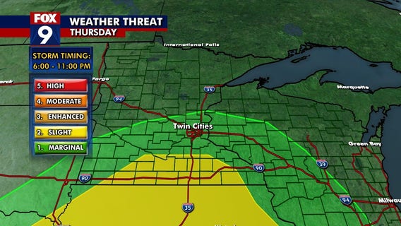 April severe weather: What to expect with Thursday's storms