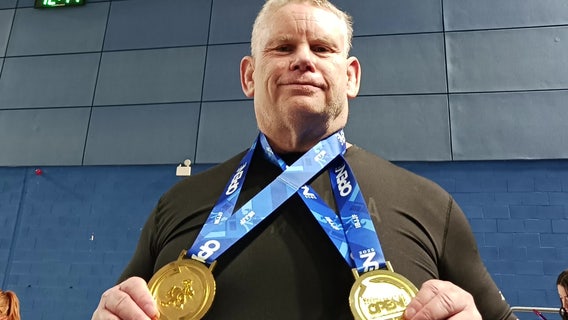 Two gold medals won in Dublin Jiu-Jitsu tournament by 60-year-old Rogers man