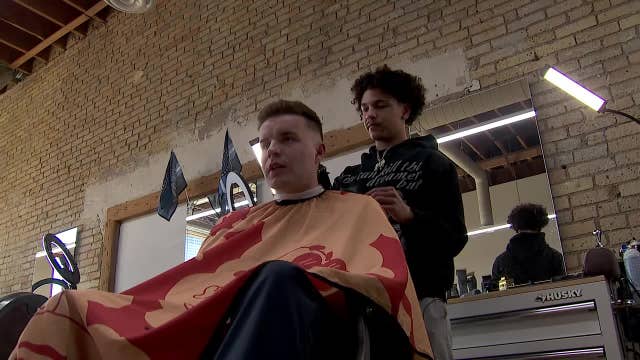 For a young barber, pursuing passion is a cut above