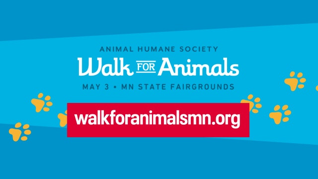 Join FOX 9 at the Animal Humane Society's Walk for Animals