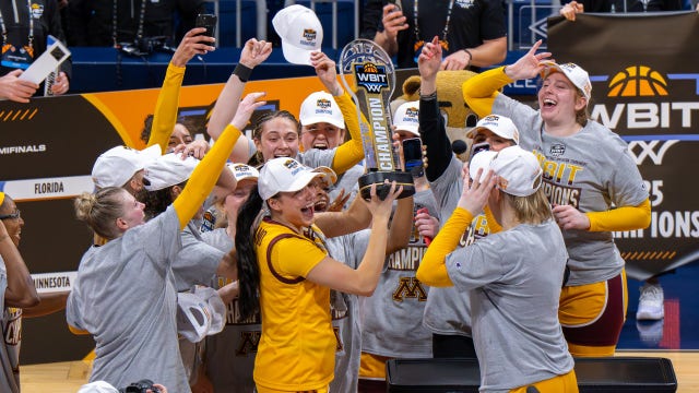 Gophers beat Belmont 75-63 to win WBIT Championship