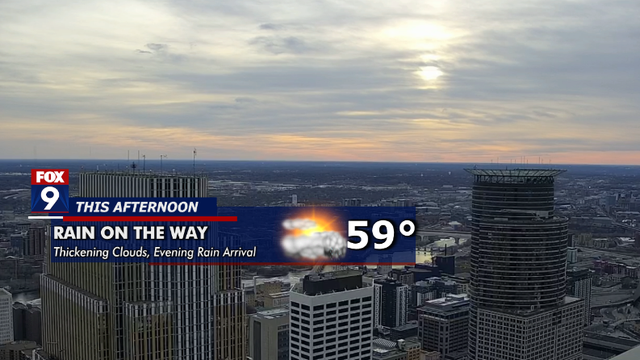 Minnesota weather: Rain showers expected Easter Sunday